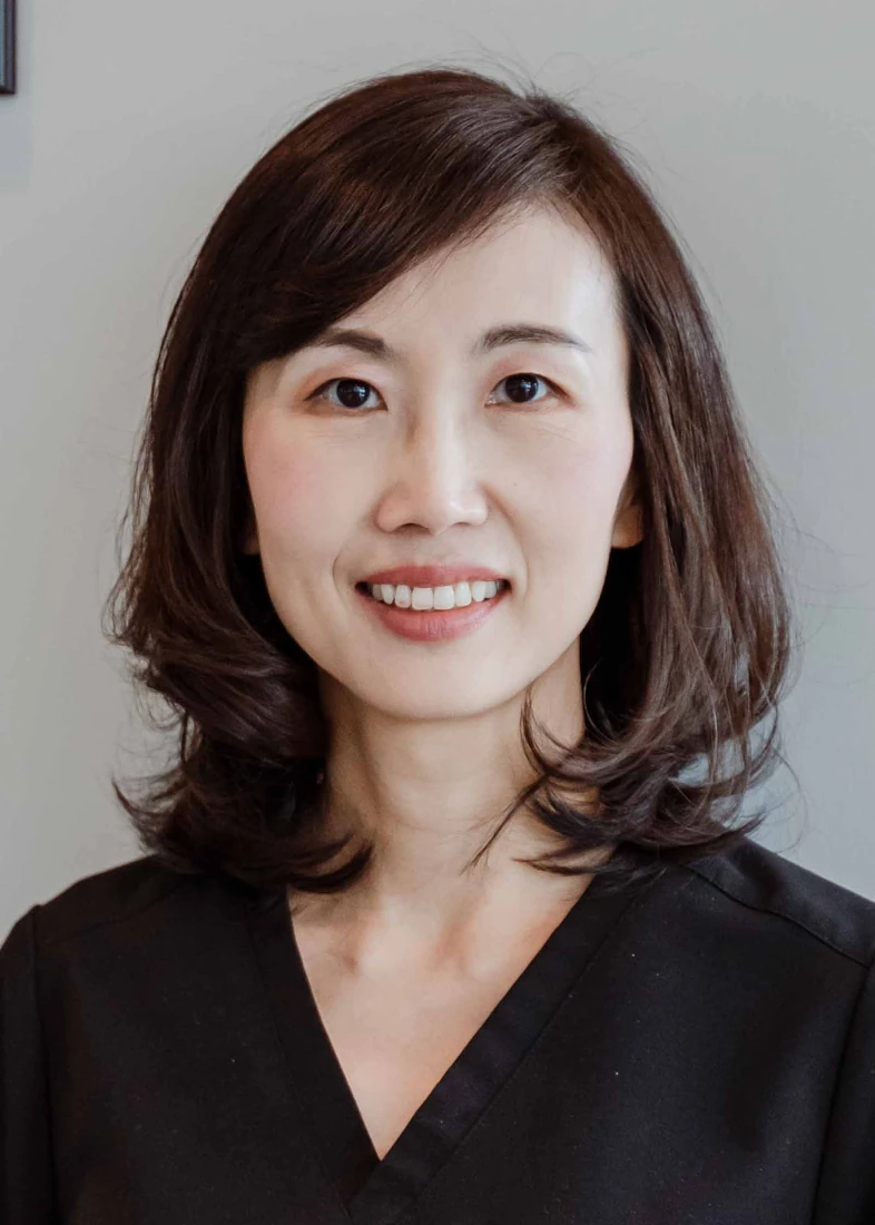 Dr. Hong Wang, dentist at Ventana Family Dental in Katy, TX.